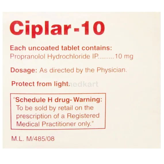ciplar 10mg tablet 15's